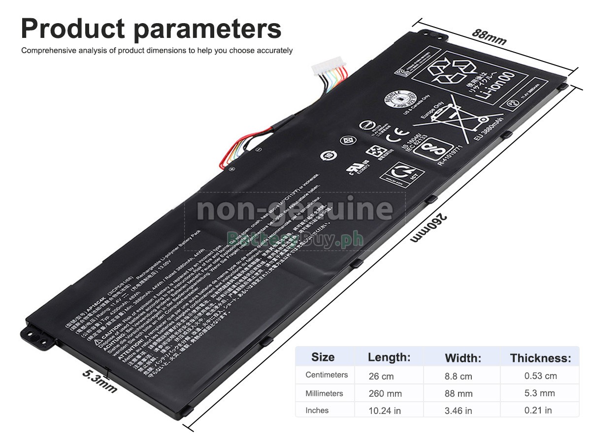 Acer Aspire 3 A315-44P-R6J8 Replacement Battery