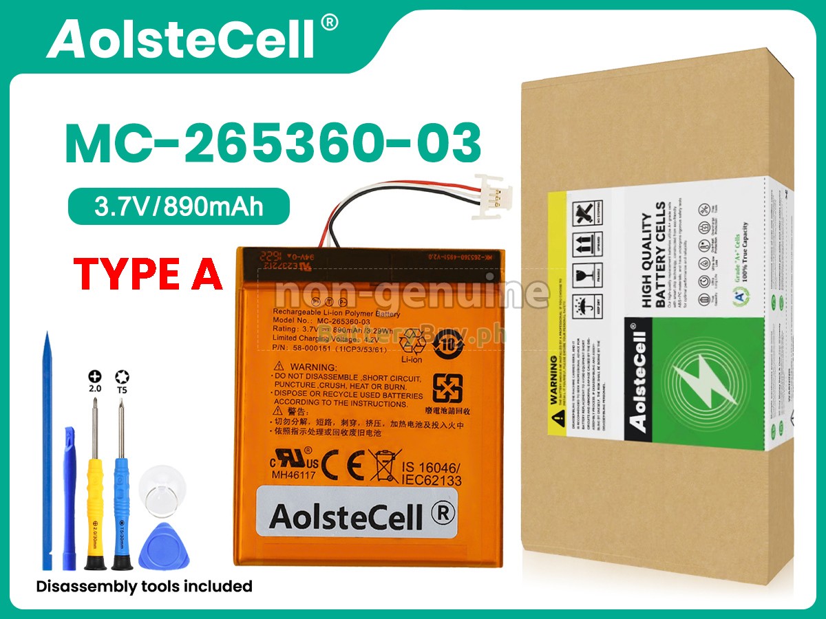 Amazon KINDLE 7 WP63GW Replacement Battery