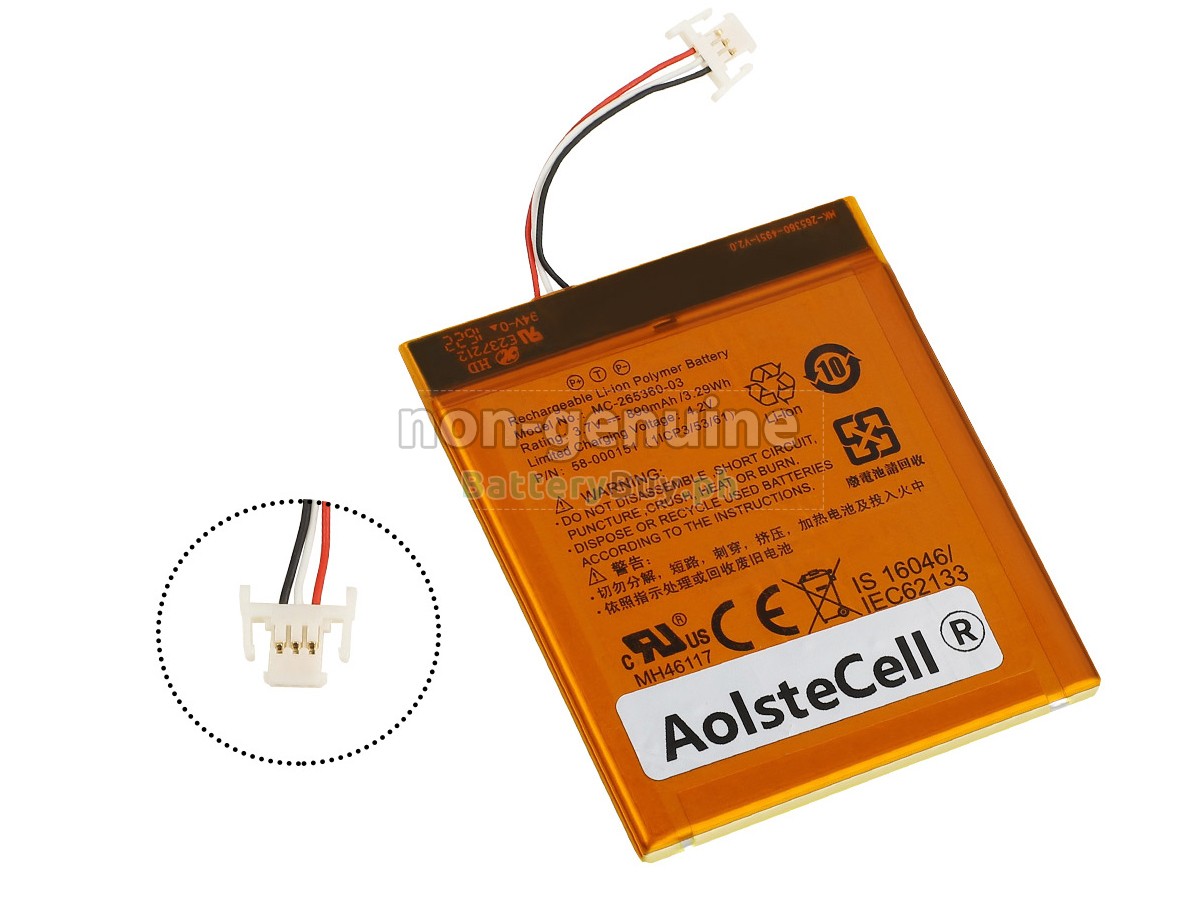 Amazon KINDLE 7 WP63GW Replacement Battery