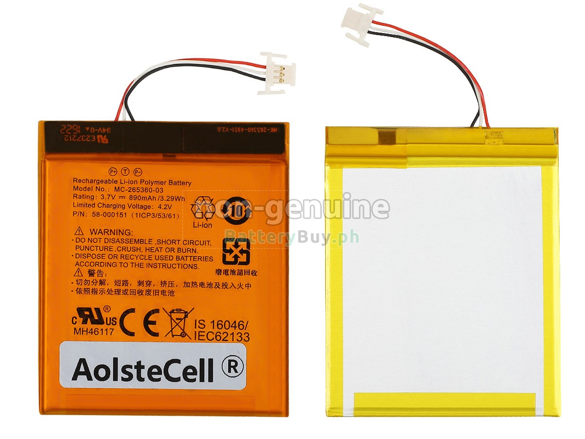 Amazon KINDLE 7 WP63GW Replacement Battery