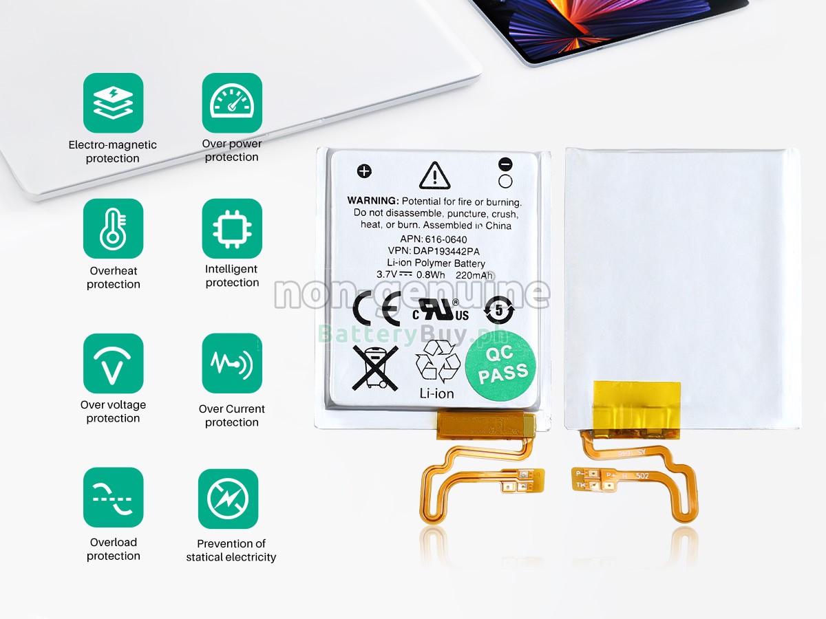 Apple 616-0640 Replacement Battery