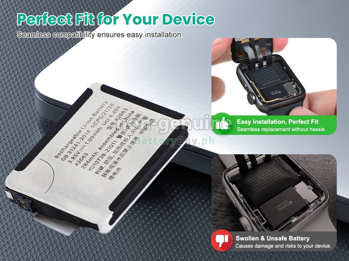 Apple WATCH 8 LTE 41MM Replacement Battery