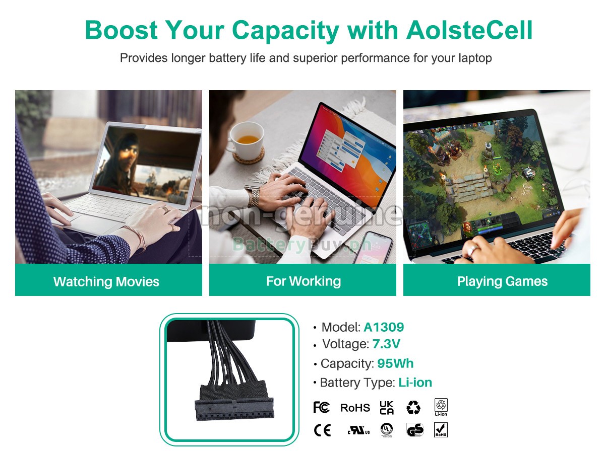 Apple MC226TA/A Replacement Battery