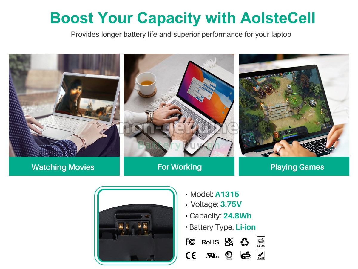 Apple MB292LL/A Replacement Battery