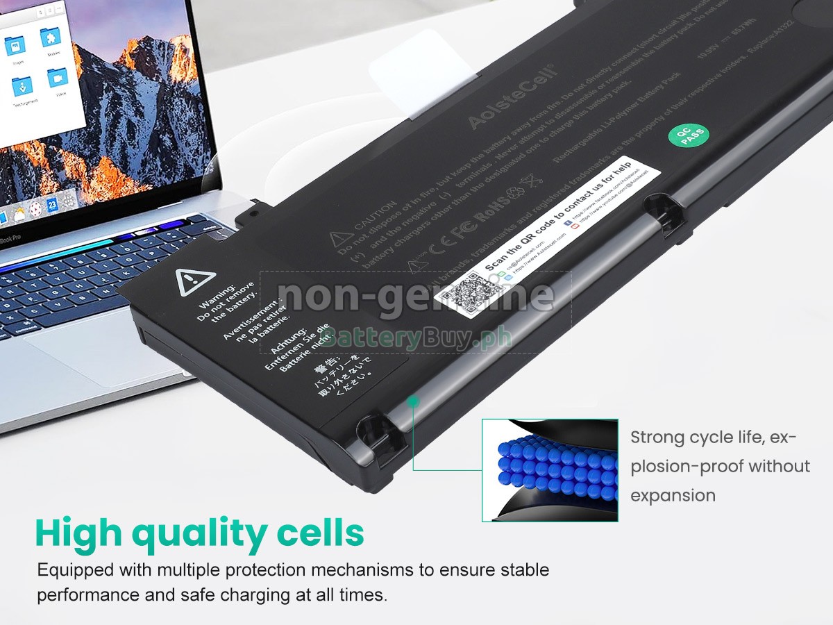 Apple MacBook 13 inch MC375LL/A Replacement Battery