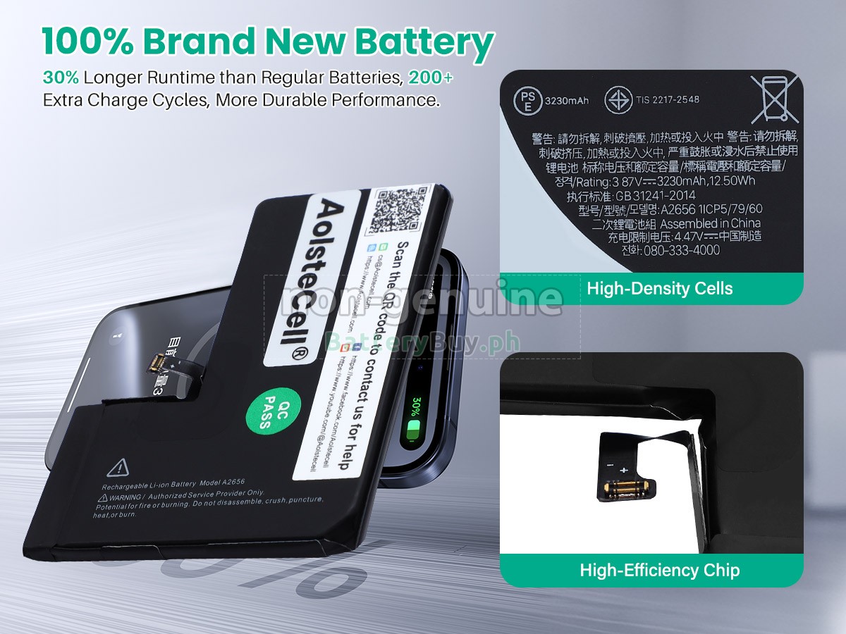 Apple IPHONE 13 PRO Replacement Battery