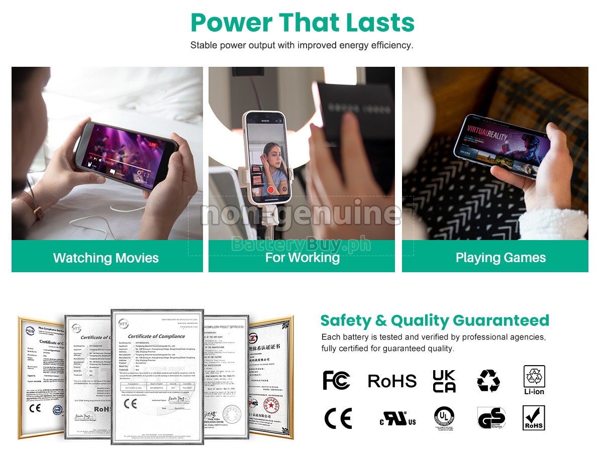 Apple IPHONE 13 PRO Replacement Battery