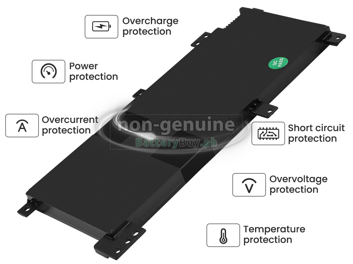 Asus VivoBook R457UJ Replacement Battery