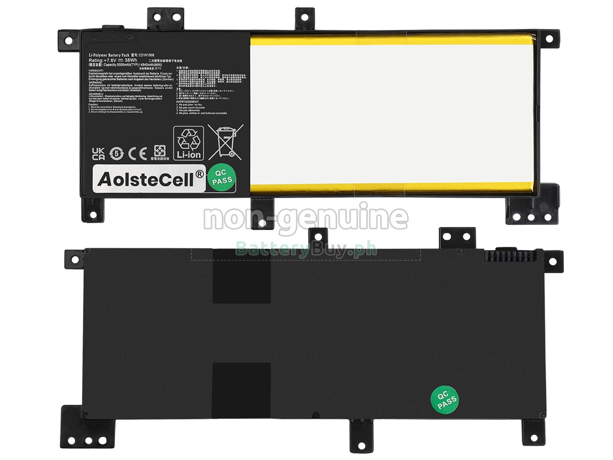 Asus VivoBook R457UJ Replacement Battery