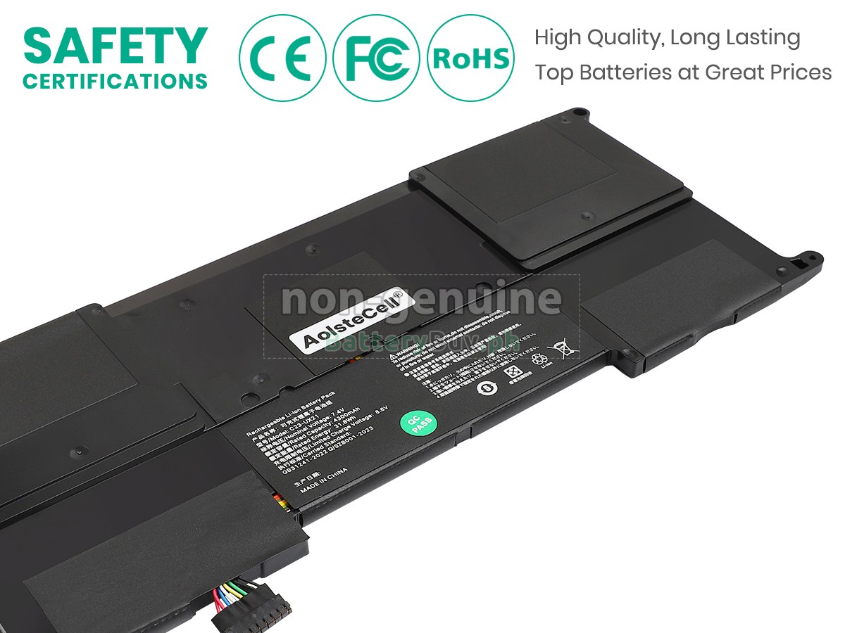 Asus ZenBook UX21E-KX010V Replacement Battery