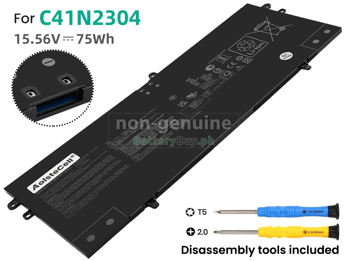 Asus VivoBook S 16 OLED S5606MA Replacement Battery