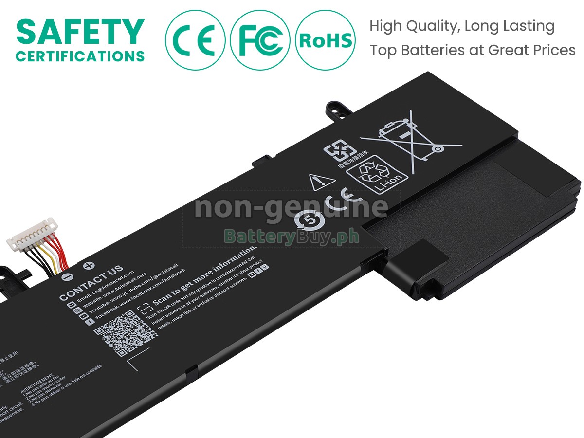 Asus ZenBook 15 UX534FT Replacement Battery