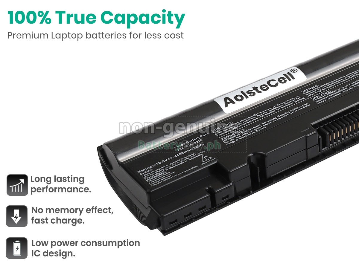 Asus Eee PC 1025C Replacement Battery