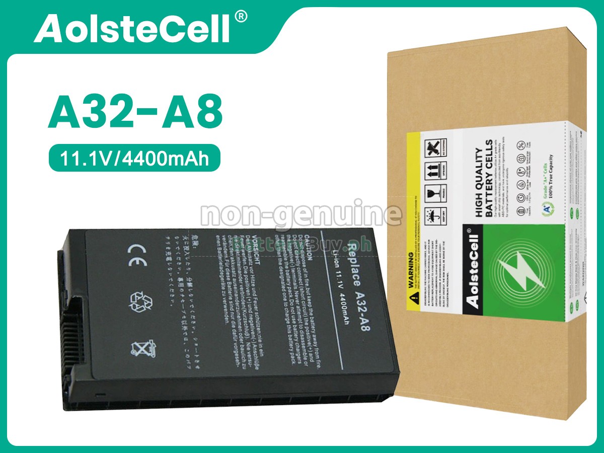 Asus A8S Replacement Battery