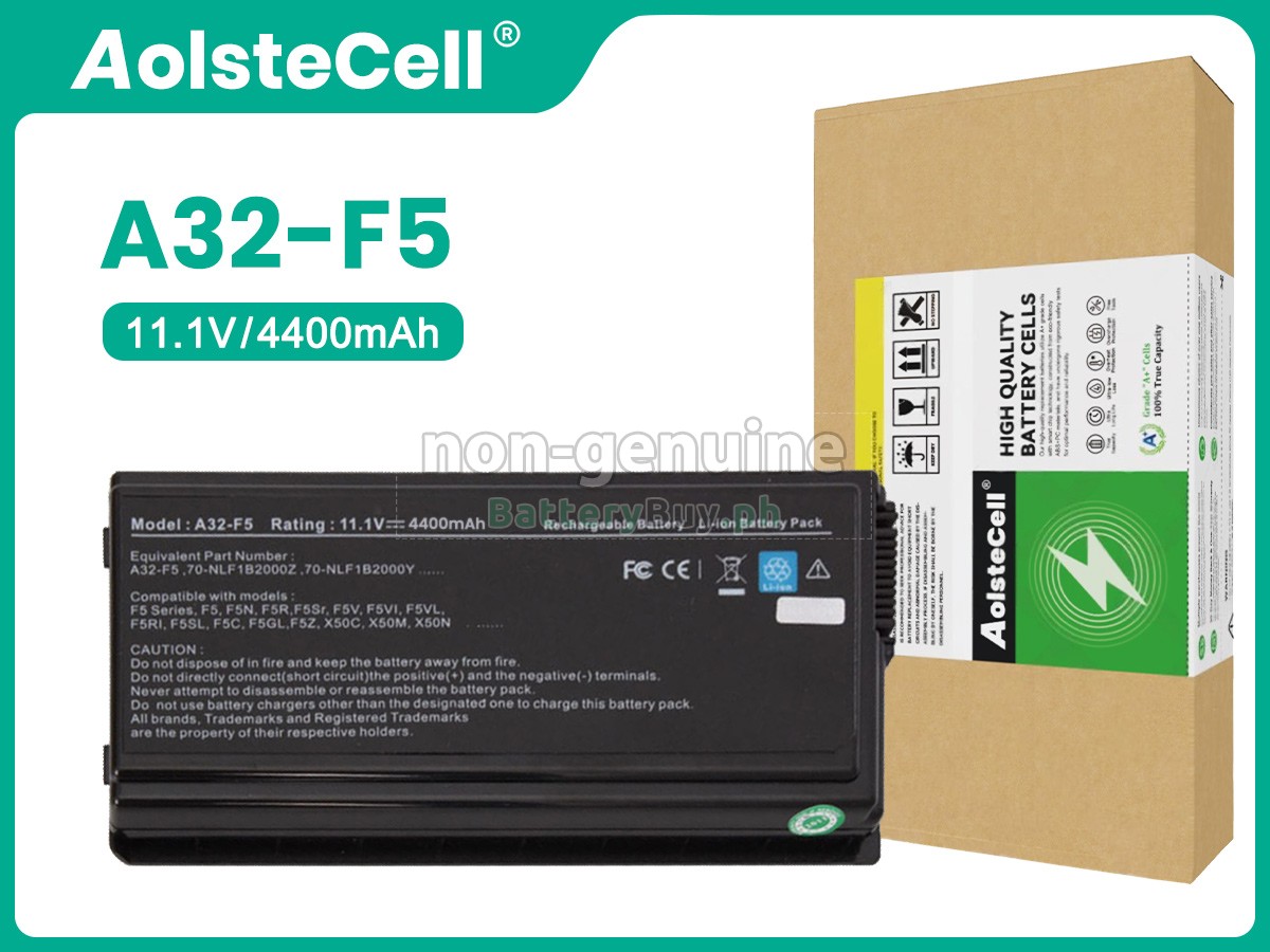 Asus F5N Replacement Battery