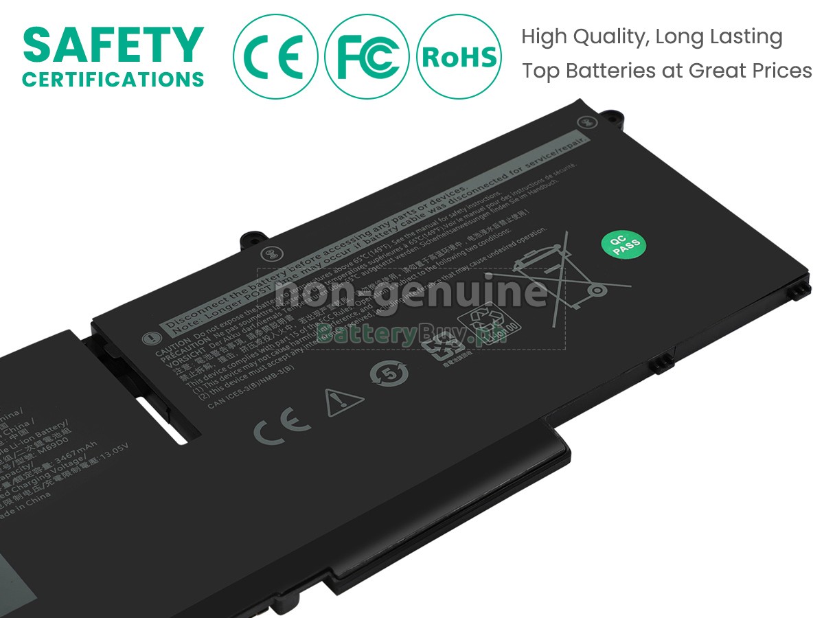 Dell FK0VR Replacement Battery