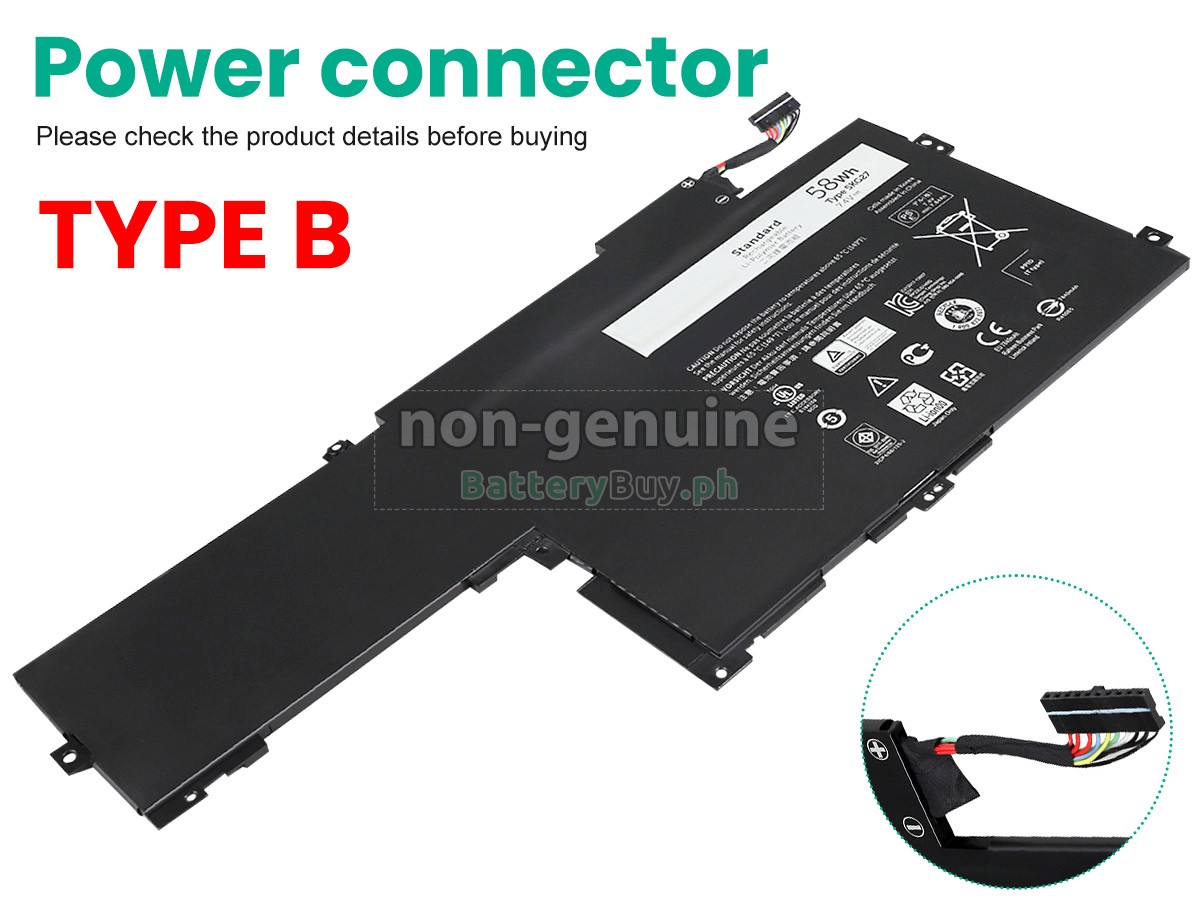 Dell Inspiron 14 7000 Replacement Battery