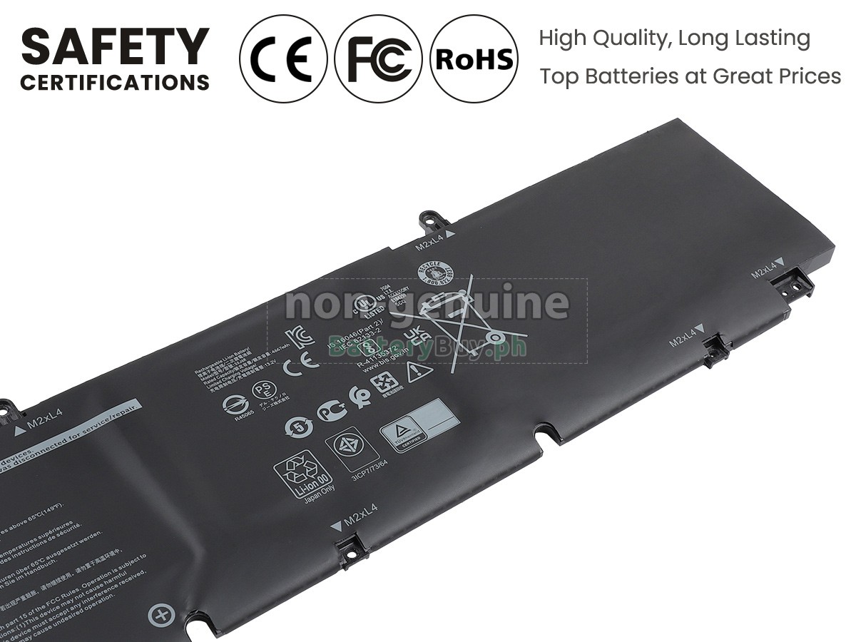 Dell 5XJ6R Replacement Battery