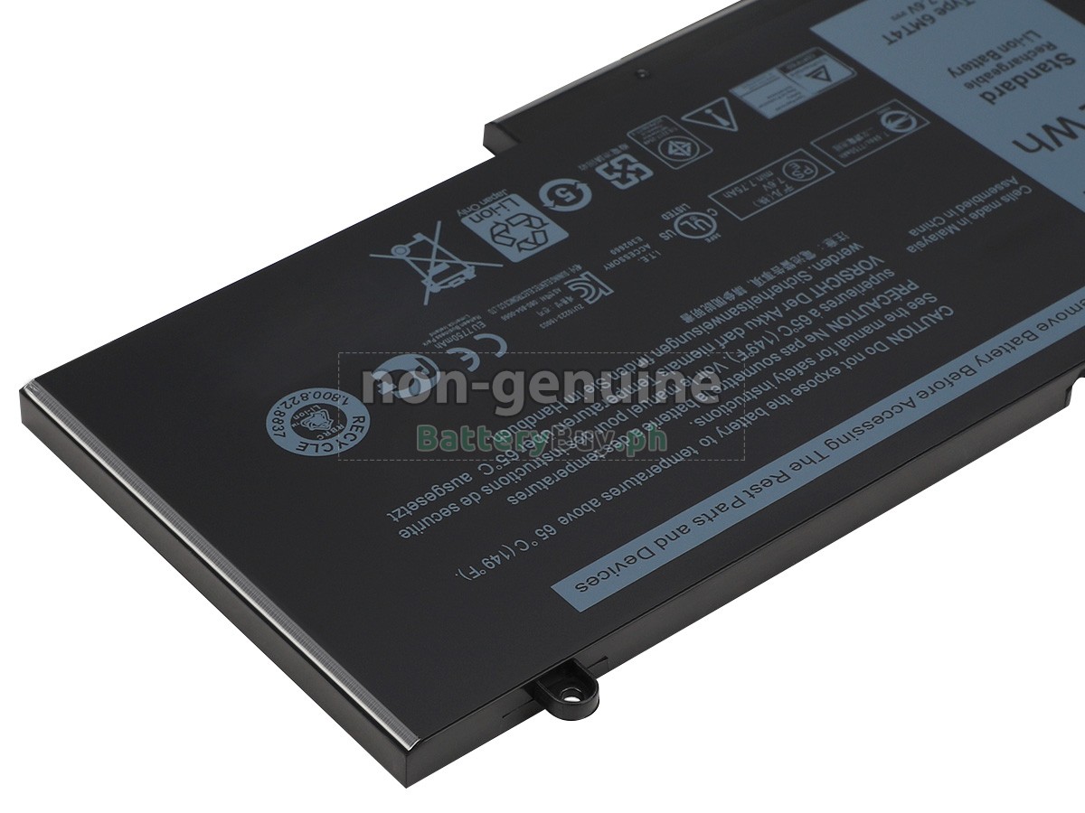 Dell J8FXW Replacement Battery
