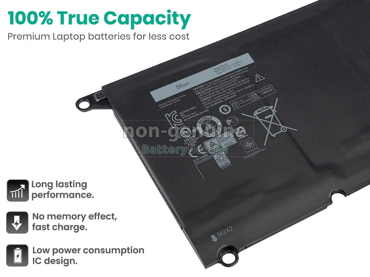 Dell P54G002 Replacement Battery