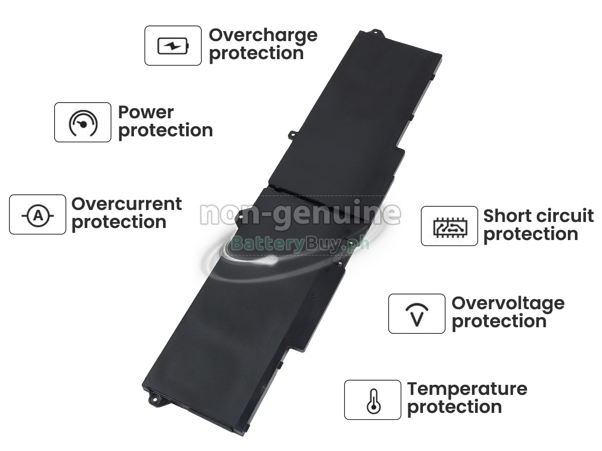 Dell 53XP7 Replacement Battery