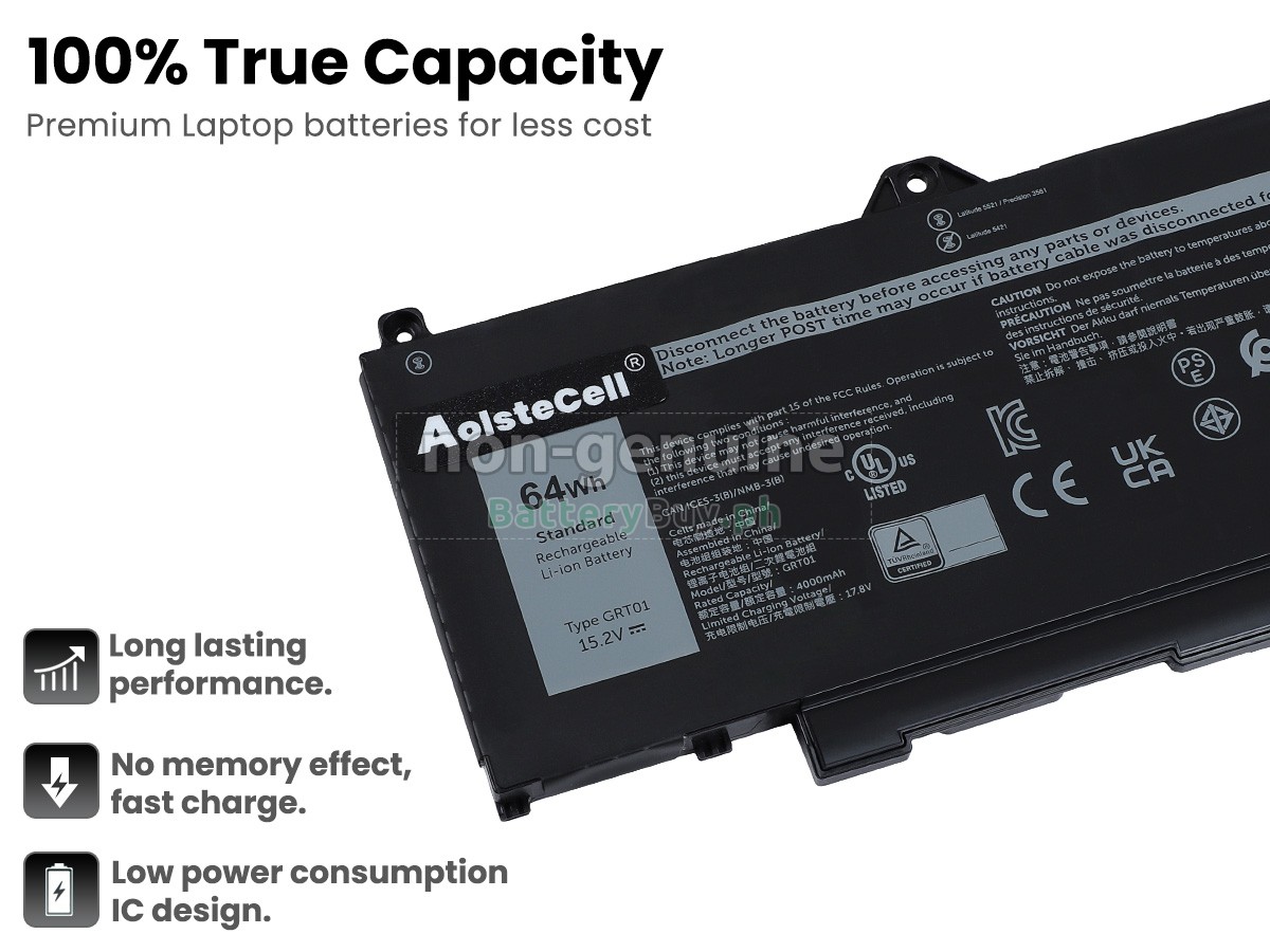 Dell 0R05P0 Replacement Battery