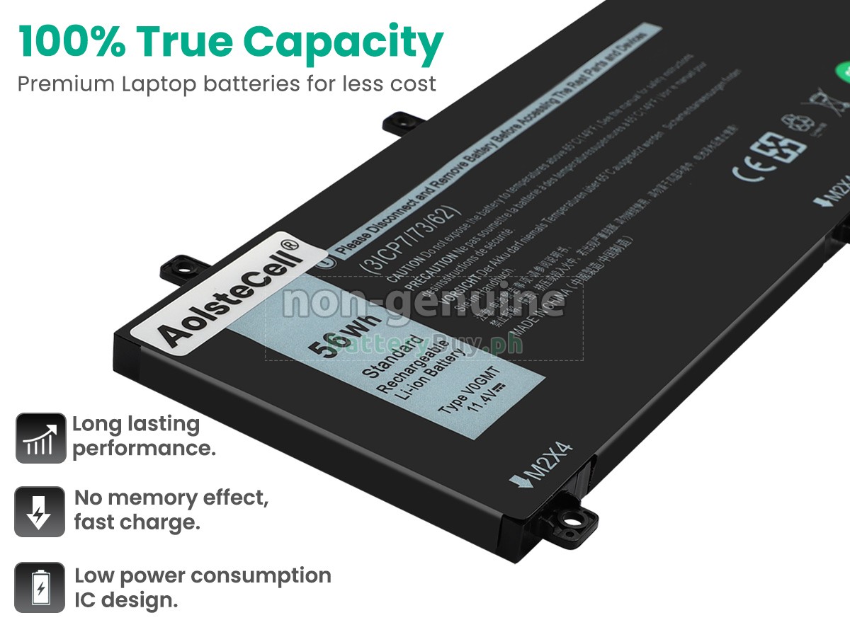 Dell NCC3D Replacement Battery