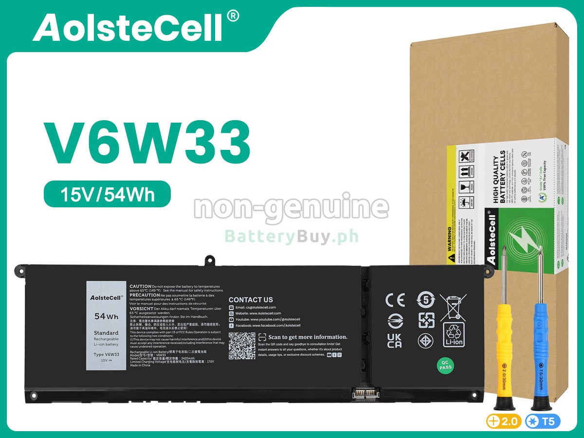 Dell WV3K8 Replacement Battery