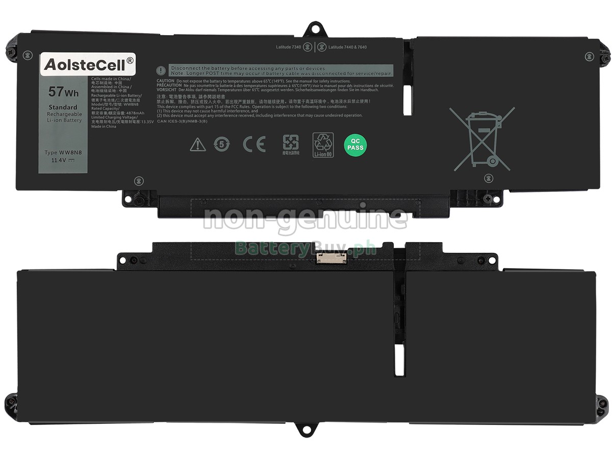 Dell Latitude 7640 Replacement Battery
