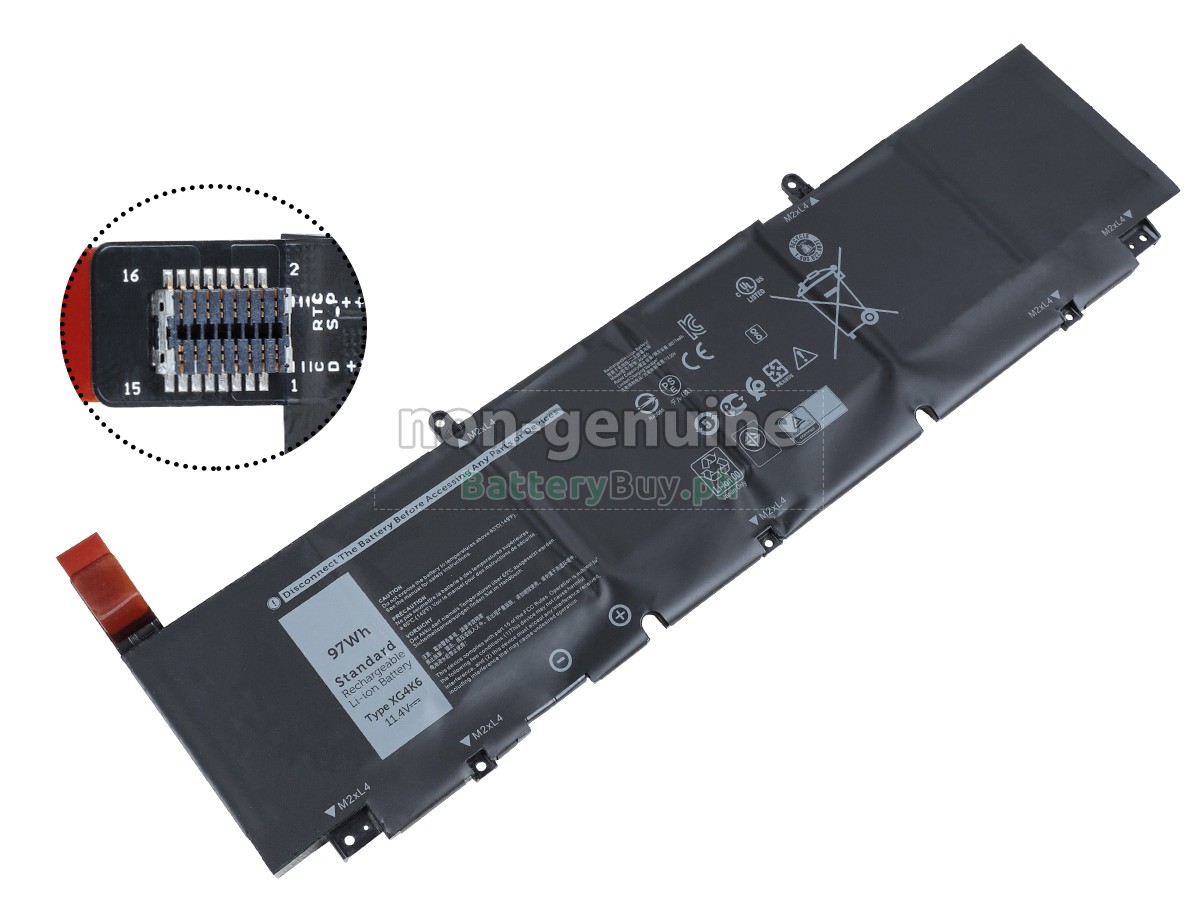 Dell 01RR3 Replacement Battery