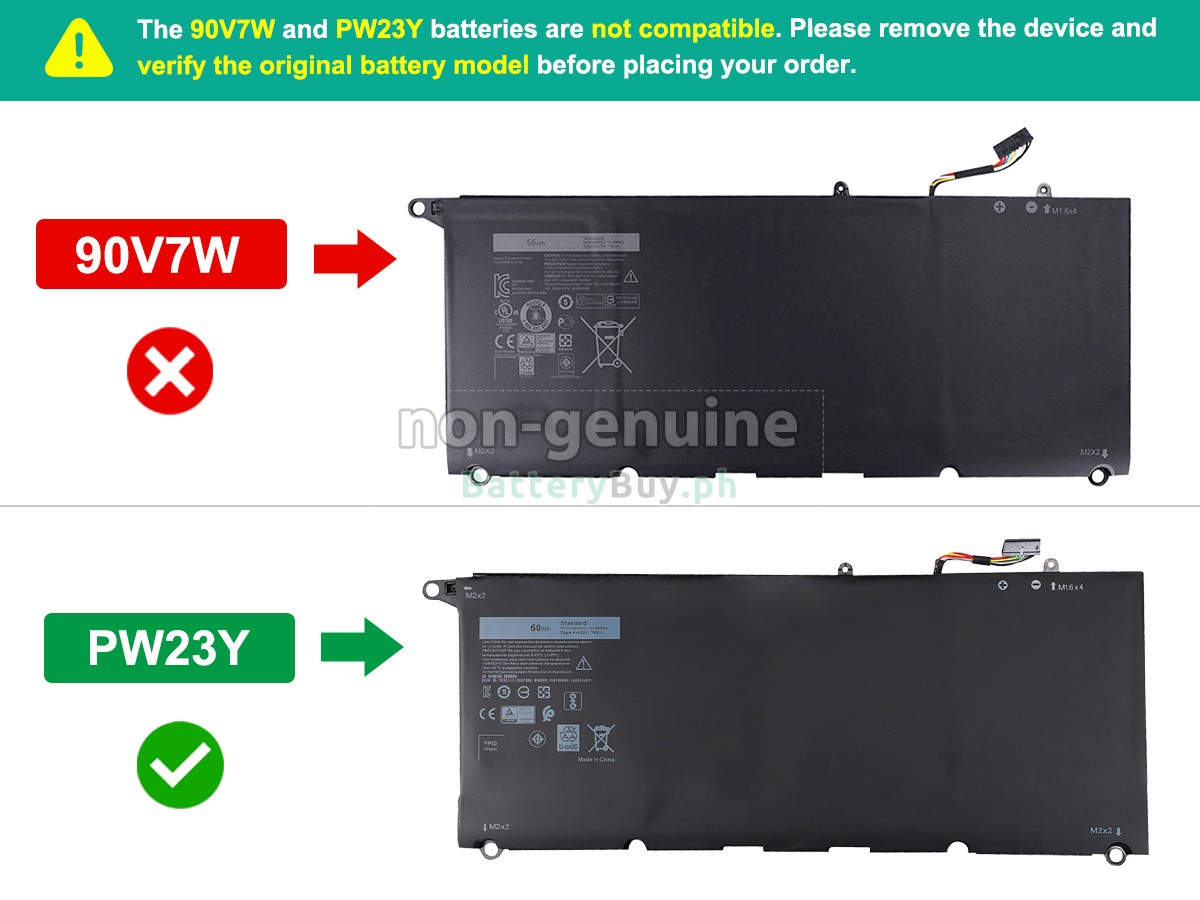 Dell P54G002 Replacement Battery