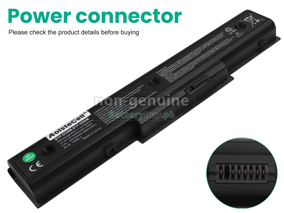 Fujitsu BTP-DOBM Replacement Battery