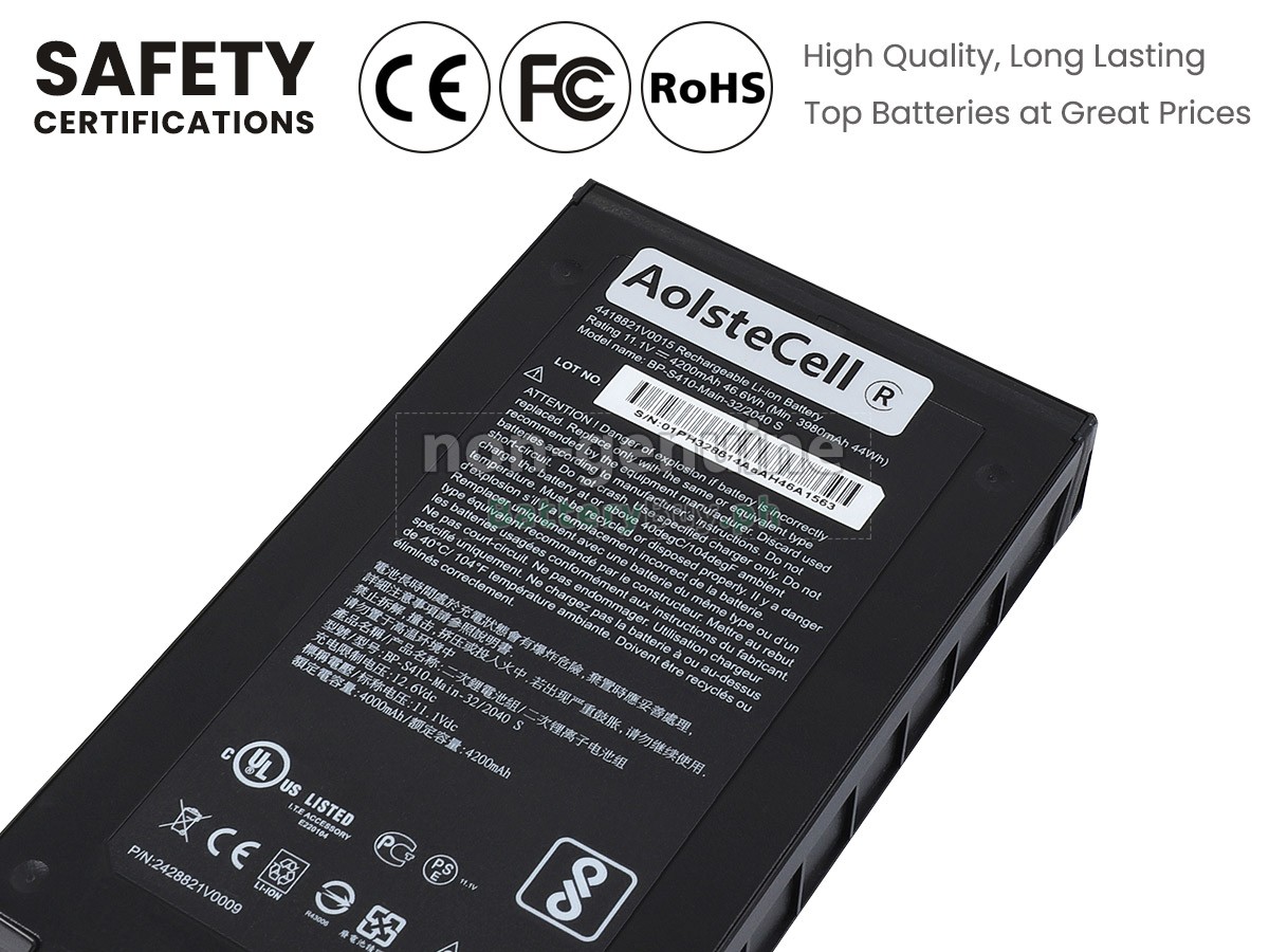 Getac S410 Replacement Battery