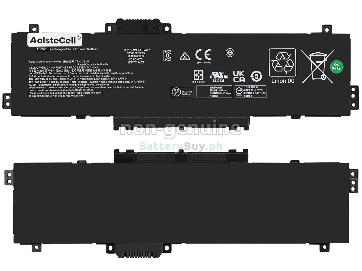 HP HSTNN-OB3E Replacement Battery