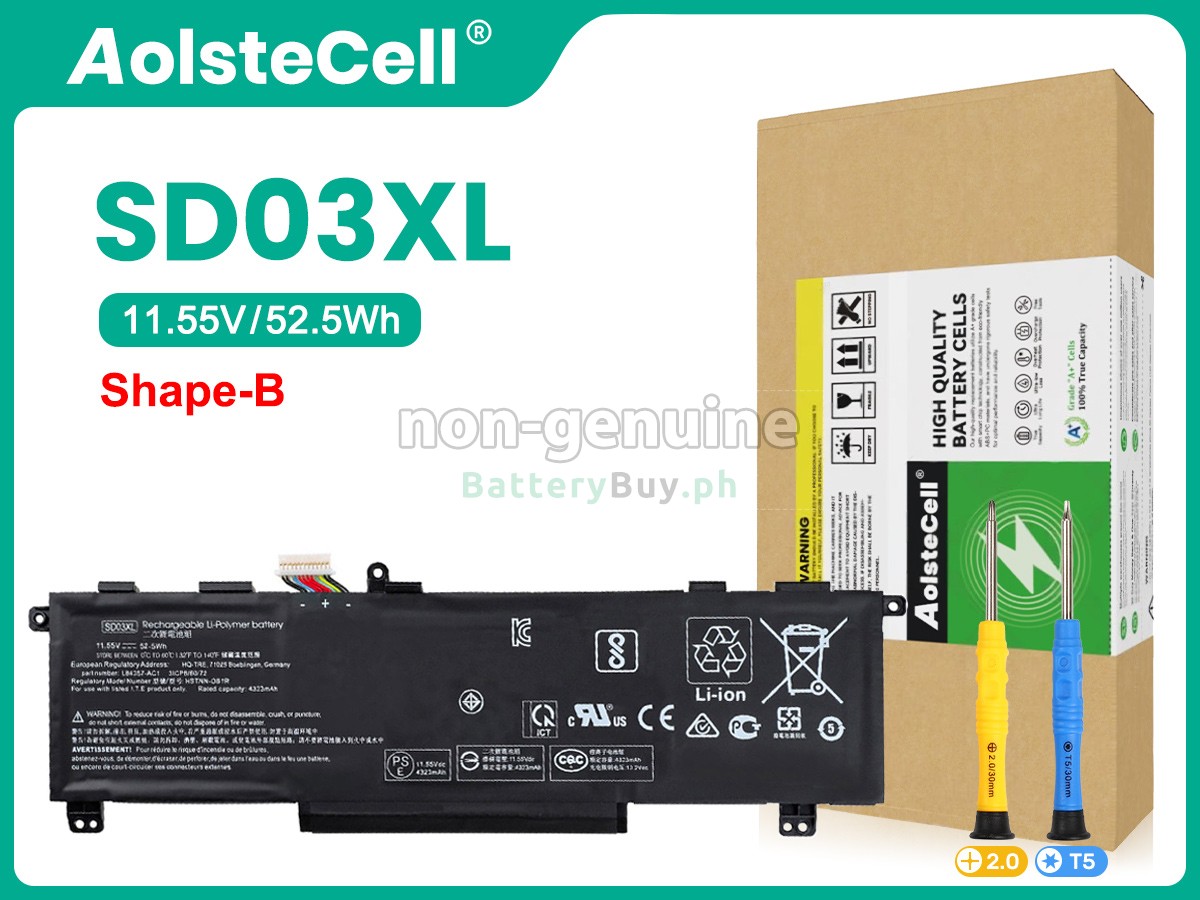 HP SD03XL Replacement Battery