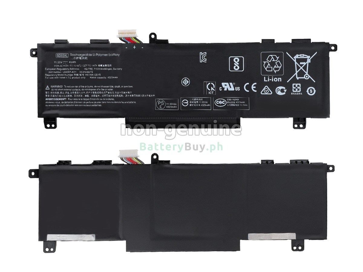 HP SD03XL Replacement Battery
