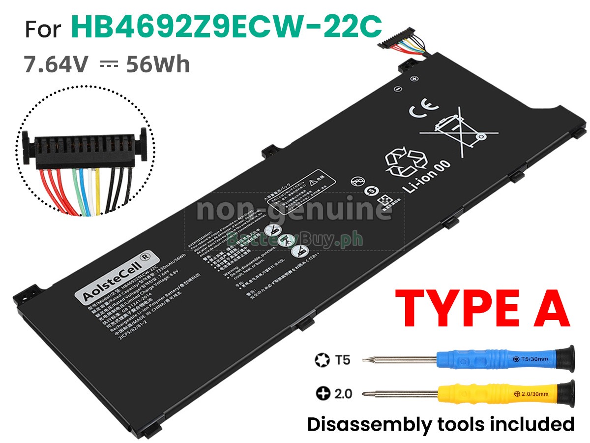Huawei MATEBOOK D 14 Replacement Battery