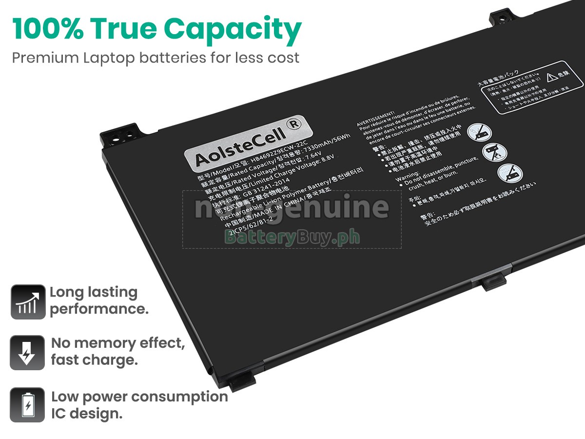 Huawei MATEBOOK D 14 Replacement Battery