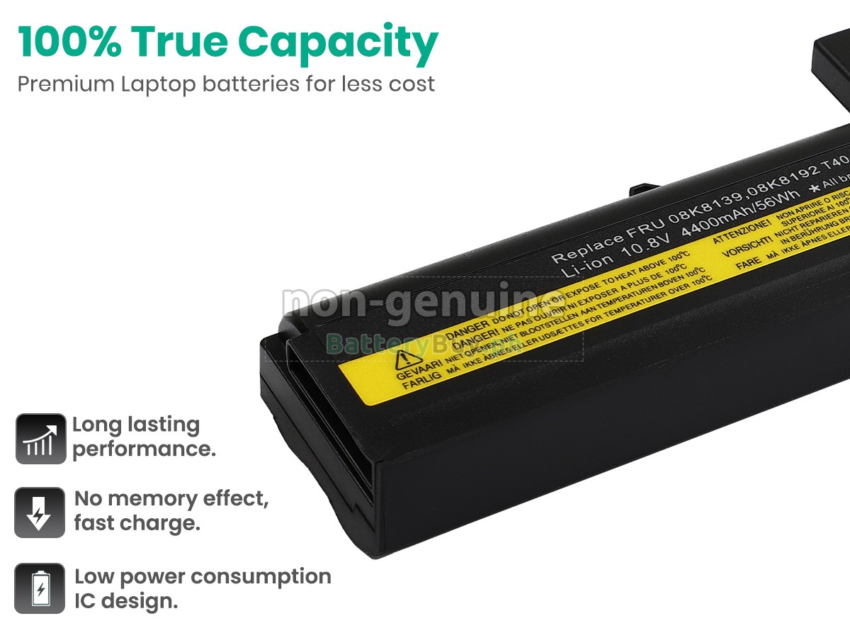 IBM ThinkPad T40P 2375 Replacement Battery