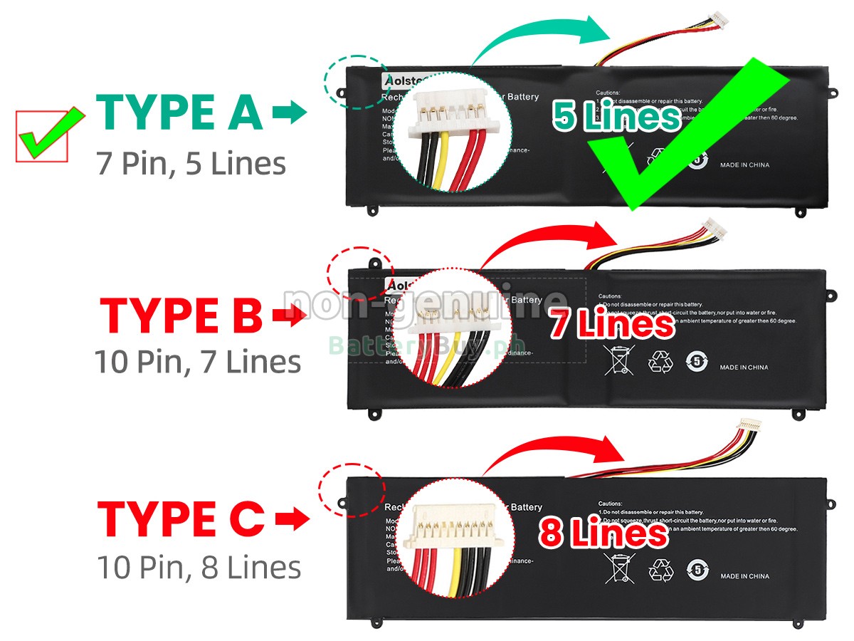 Jumper 5080270P Replacement Battery