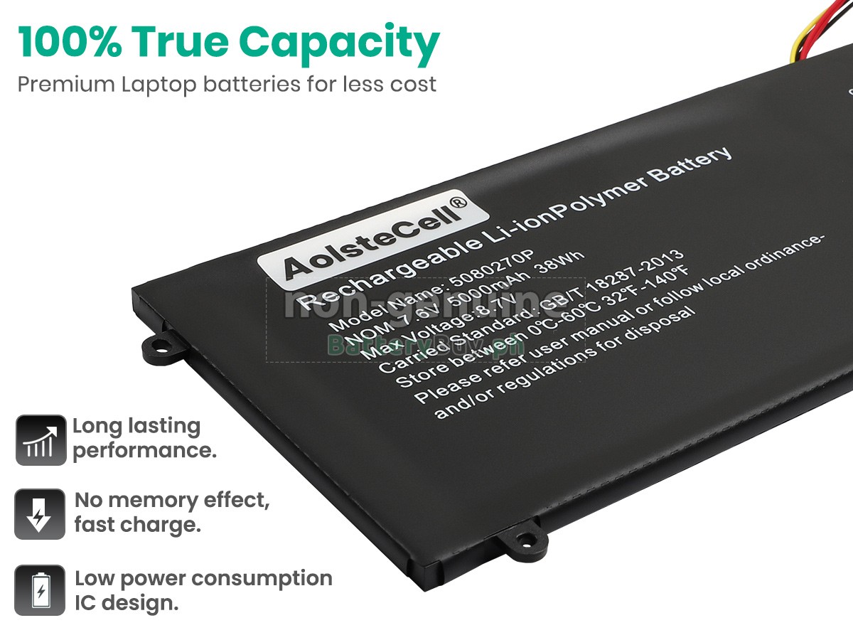Jumper 5080270P Replacement Battery