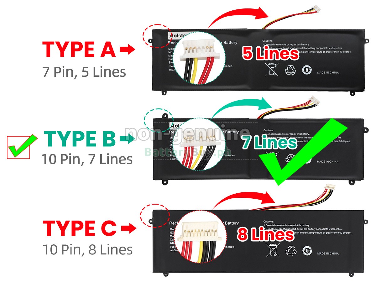 Jumper 5080270P Replacement Battery