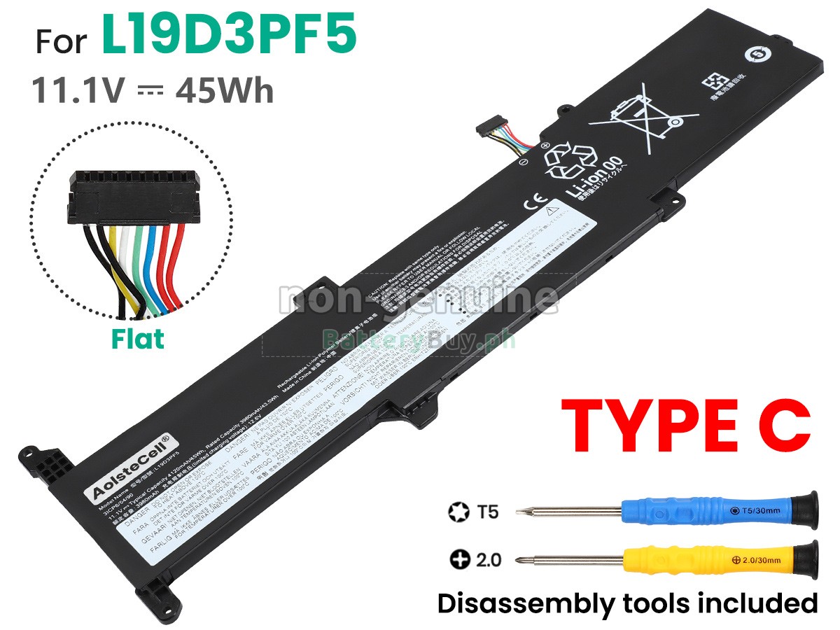 Lenovo IdeaPad 3-15ADA05-81W1018HIX Replacement Battery