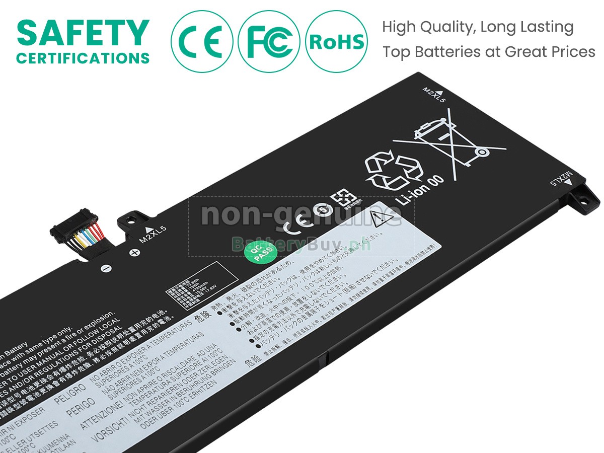 Lenovo IdeaPad PRO 5 16APH8-83AR001FMX Replacement Battery