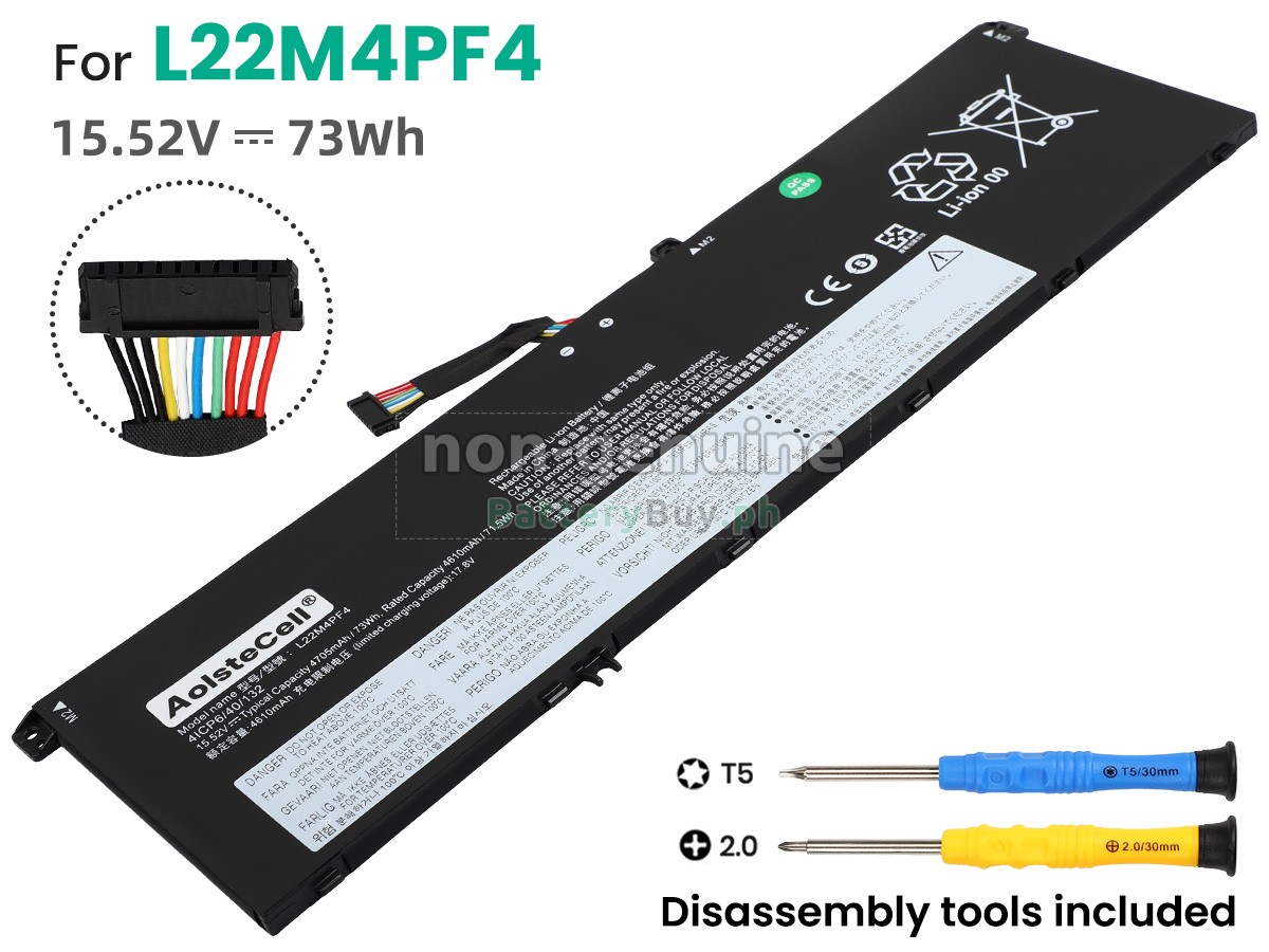 Lenovo YOGA PRO 7 14APH8-82Y8001LMX Replacement Battery