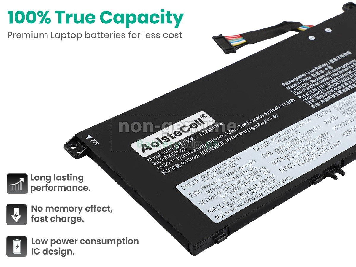 Lenovo YOGA PRO 7 14APH8-82Y8001LMX Replacement Battery