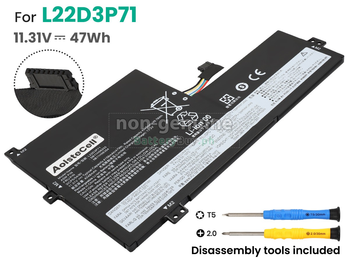 Lenovo 300W YOGA GEN 4-82VM000MPG Replacement Battery