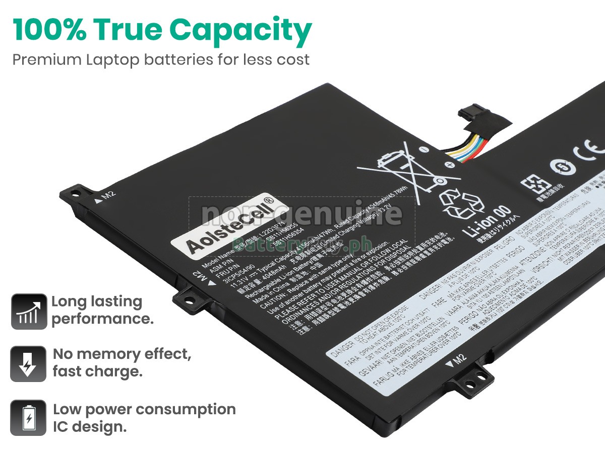 Lenovo 300W YOGA GEN 4-82VM000MPG Replacement Battery