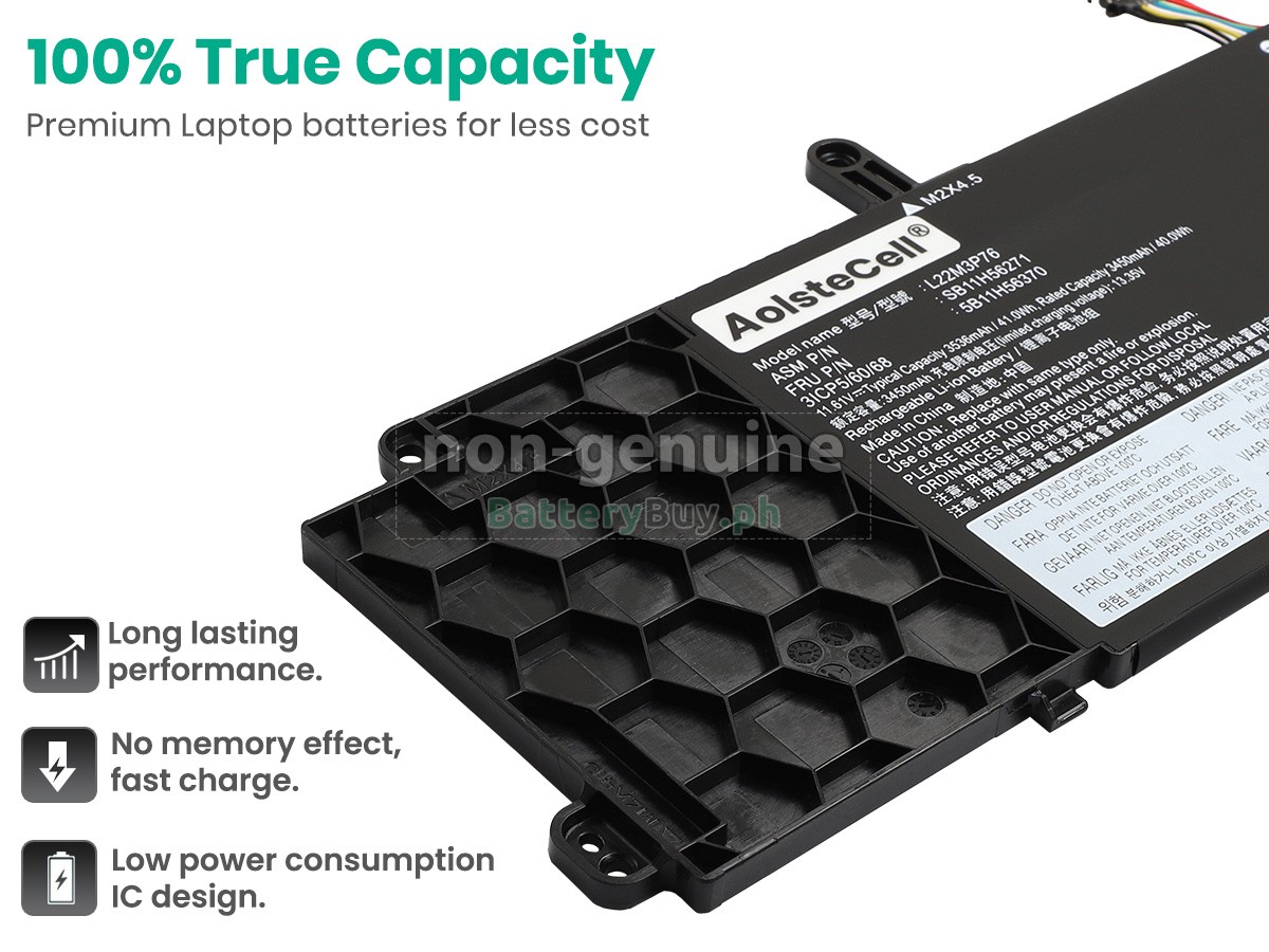 Lenovo L22B3P76 Replacement Battery