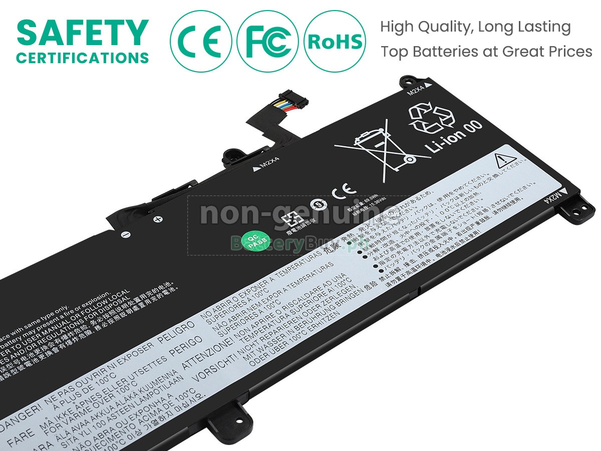Lenovo THINKBOOK 16 G6 IRL-21KH00CVEV Replacement Battery